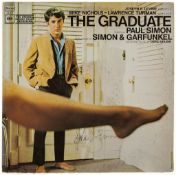SIMON AND GARFUNKEL - 12" vinyl copy of the soundtrack to The Graduate 12" vinyl copy of the