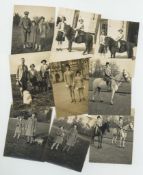 ELIZABETH II, QUEEN - GEORGE IV, QUEEN MOTHER - Collection of rare black and white photographs