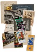 MISCELLANEOUS COLLECTION OF EPHEMERA - Collection of unsigned ephemera, souvenir programmes