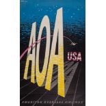 LEWITT-HIM - AOA USA lithograph in colours, c.1950, printed by W.R.Royle  &  son, Ltd., Ltd.,