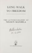 MANDELA, NELSON - Long Walk to Freedom , first British edition, signed and dated "N  Long Walk to