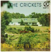CRICKETS, THE - A 7" vinyl EP of The Crickets' ºck Home in Tennessee' A 7" vinyl EP of The Crickets'