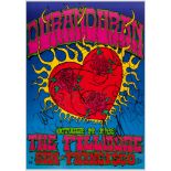 DURAN DURAN - Original poster for The Big Thing Live/The Electric Theatre Tour Original poster for