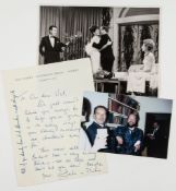 ATTENBOROUGH, RICHARD & SHEILA - Autograph letter signed by Sheila Attenborough to Val Guest,