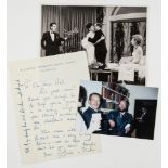 ATTENBOROUGH, RICHARD & SHEILA - Autograph letter signed by Sheila Attenborough to Val Guest,