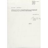 KRAY, RONALD & REGINALD - Typed letter signed thanking the recipient for his letter and... Typed