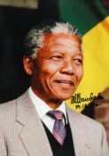 MANDELA, NELSON - Colour, head and shoulders photographs of Nelson Mandela Colour, head and