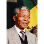 MANDELA, NELSON - Colour, head and shoulders photographs of Nelson Mandela Colour, head and