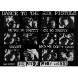 SEX PISTOLS - Original Virgin Records promotional poster for the Sex Pistols... Original Virgin