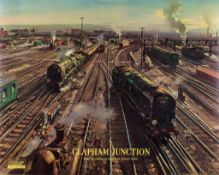 CUNEO, Terence - CLAPHAM JUNCTION, British Railways offset lithographic poster in colours, 1961,