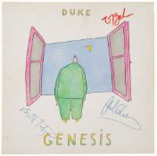 GENESIS - 12" vinyl copy of 'Duke', signed by Phil Collins 12" vinyl copy of 'Duke', signed by