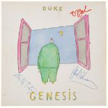 GENESIS - 12" vinyl copy of 'Duke', signed by Phil Collins 12" vinyl copy of 'Duke', signed by