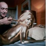 JAMES BOND - GOLDFINGER - Colour photograph by Eve Bowen from the 1964 James Bond movie Colour