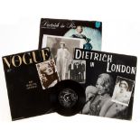 DIETRICH, MARLENE & OTHERS - Large collection of photographs, books, magazines Large collection of