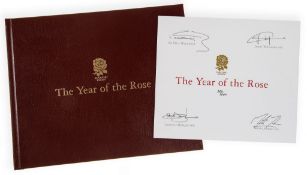 ENGLAND RUGBY - The Year of the Rose, Limited Edition, numbered 348/3000  The Year of the Rose,