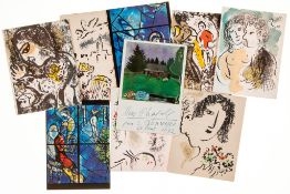CHAGALL, MARC - Collection of postcards from the Chagalls Collection of postcards from the Chagalls,
