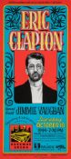 CLAPTON, ERIC - Original Eric Clapton concert poster by Gary Grimshaw Original Eric Clapton