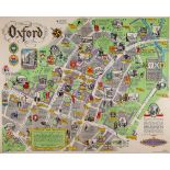 SAYER, J.P. - OXFORD, British Railways lithographic poster in colours, printed by Chromoworks