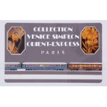 FIX-MASSEAU, Pierre  (1905-1994) - COLLECTION VENICE SIMPLON ORIENT-EXPRESS, PARIS gouache on