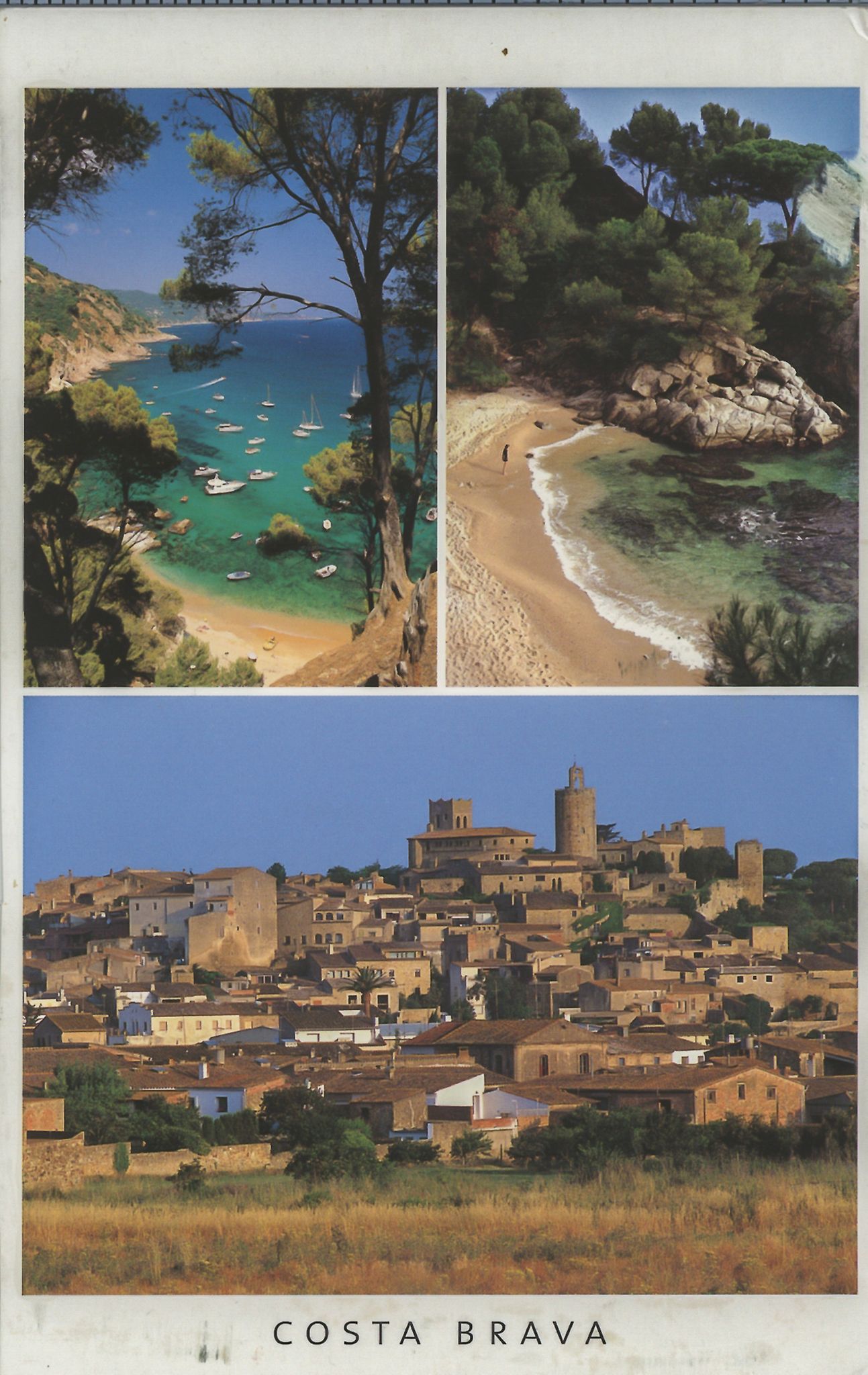 BRONSON, CHARLES - Colour postcard featuring views of Costa Brava Colour postcard featuring views of - Image 2 of 2