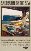 MASON, Frank H - SALTBURN BY THE SEA, LNER lithographic poster in colours, printed by Vinent Brooks,
