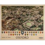 TAYLOR, Fred - OXFORD, British Railways lithographic poster in colours, printed by Jordison and Co.,
