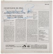 DU PRE, JACQUELINE & DANIEL BARENBOIM - A 12" LP of Jacqueline Du Pre and Daniel Barenboim 1967 '