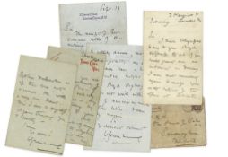 GORDON-CUMMING, WILLIAM - Three autograph letters signed , all relating to the famous Royal... Three
