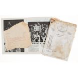 LYNYRD SKYNYRD - A collection of items relating to Lynyrd Skynyrd A collection of items relating