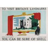 KAUFFER, Edward McKnight (1890-1954) - YOU CAN BE SURE OF SHELL, Dinton castle, Ayllesbury