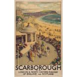 MICHAEL, Arthur C. - SCARBOROUGH,LNER lithographic poster in colours, printed by R.H. Perry, London,