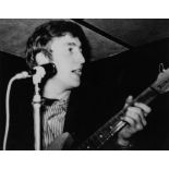 BEATLES, THE - JOHN LENNON - Candid photograph of John Lennon taken at the Jacaranda Club in...