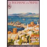 LACAZE, Julien (1886-1971) - LE TOURISME EN SYRIE, PLM lithographic poster in colours, printed by