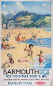 RILEY, Harry  (1895-?) - BARMOUTH, British Railways offset lithographic poster in colours, 1956,