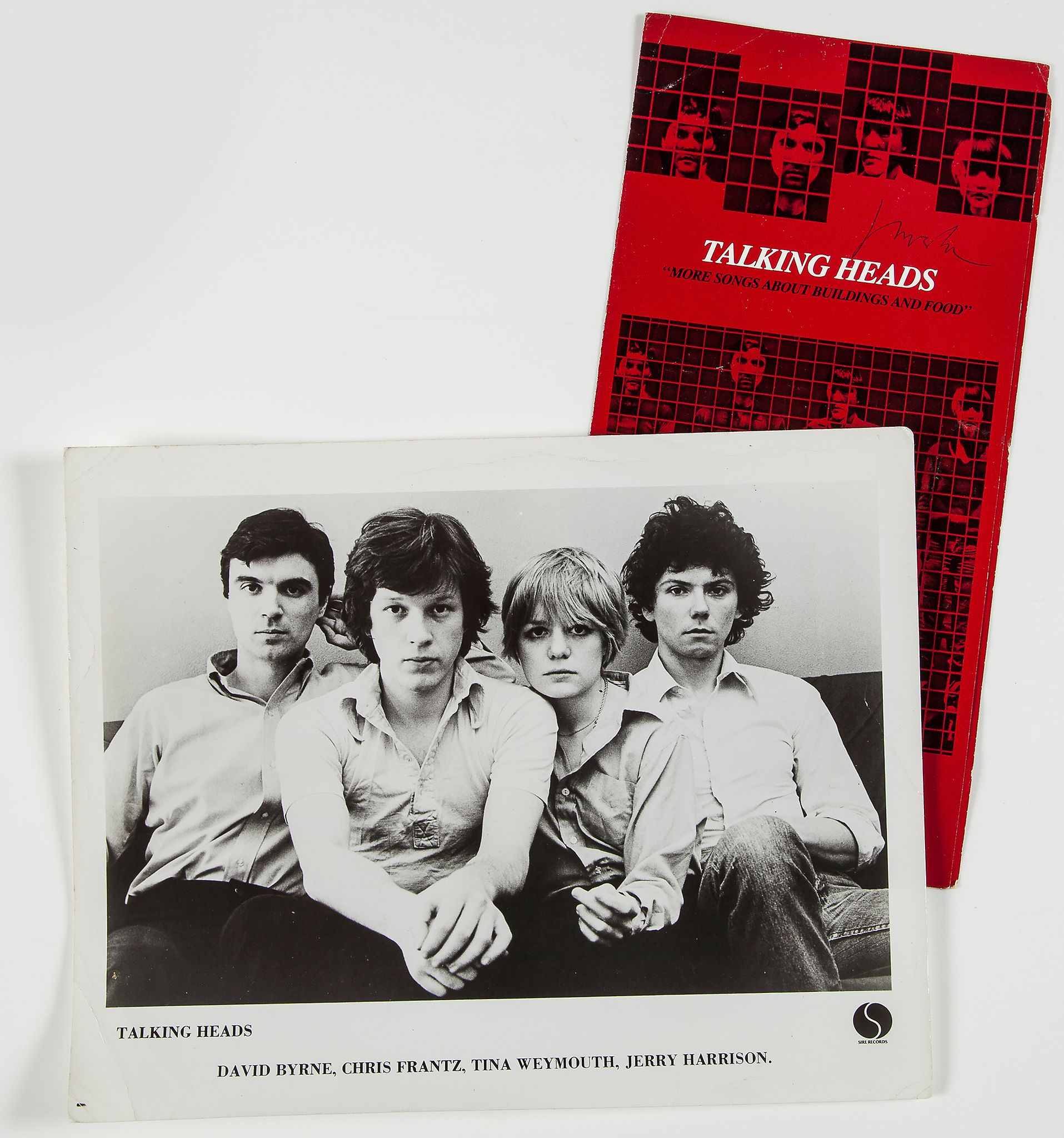 TALKING HEADS - 12" vinyl copy of 'More Songs About Buildings and Food 12" vinyl copy of 'More Songs - Image 2 of 2