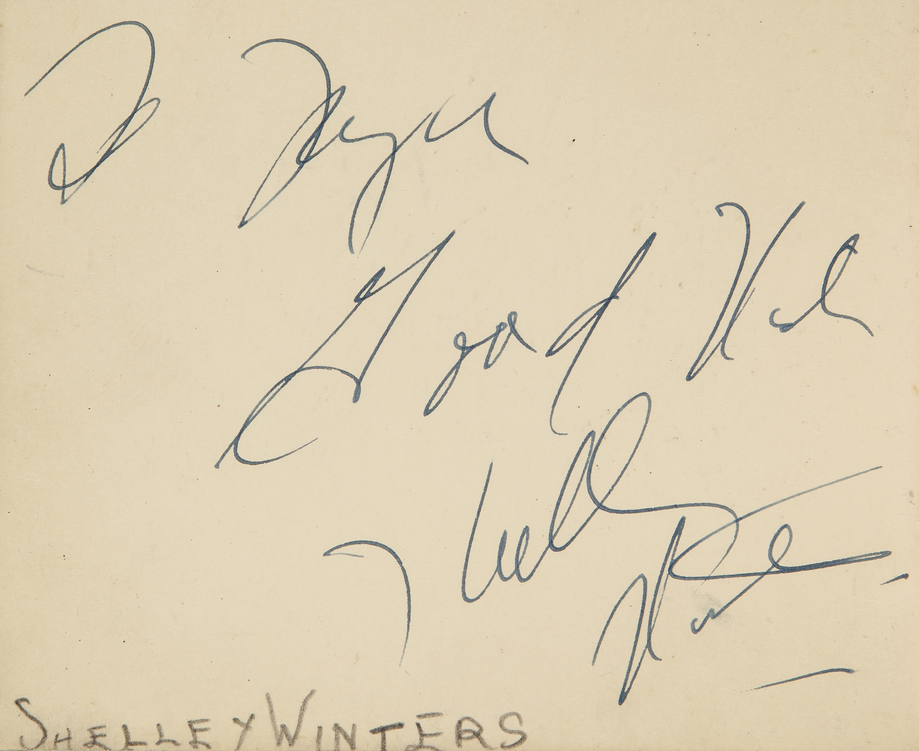 AUTOGRAPH ALBUM - INCL. JOHN WAYNE - Autograph album with signatures of American and British - Image 3 of 3