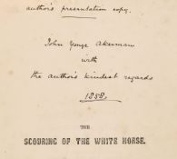 [Hughes (Thomas)] - The Scouring of the White Horse,  [first edition], presentation copy from 'the