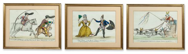[Heath (William)] - Mr Grimaldi & Mr Norman in the Epping Hunt from the Popular Pantomime of the Red