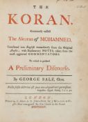 Sale -  The Koran, commonly called the Alcoran of Mohammed  (George,  translator  )   The Koran,