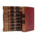 Shakespeare (William) - Dramatic Works, 8 vol.,   half-titles, engraved plates, some foxing and