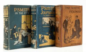 Wodehouse (P.G.) - Psmith in the City,  12 plates, 2pp. advertisements, frontispiece, front endpaper