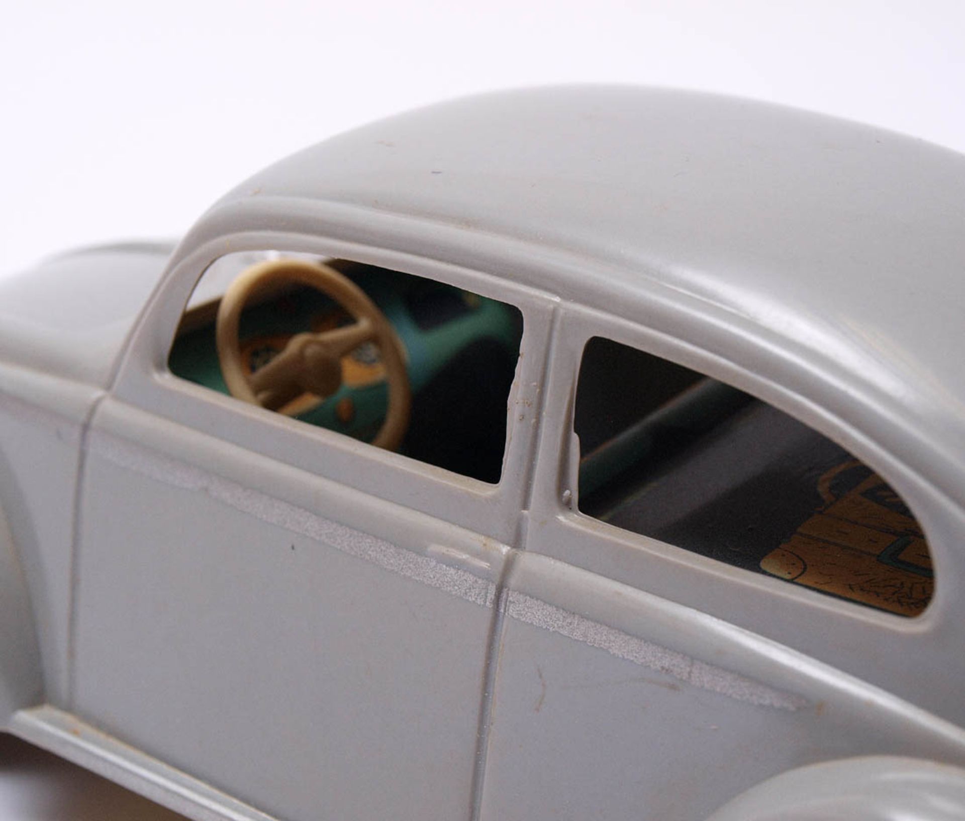 VW Käfer, Arnold, 50er JahreGeteiltes Heckfenster. Originale, lithographierte Blechinnenausstattung. - Bild 5 aus 5