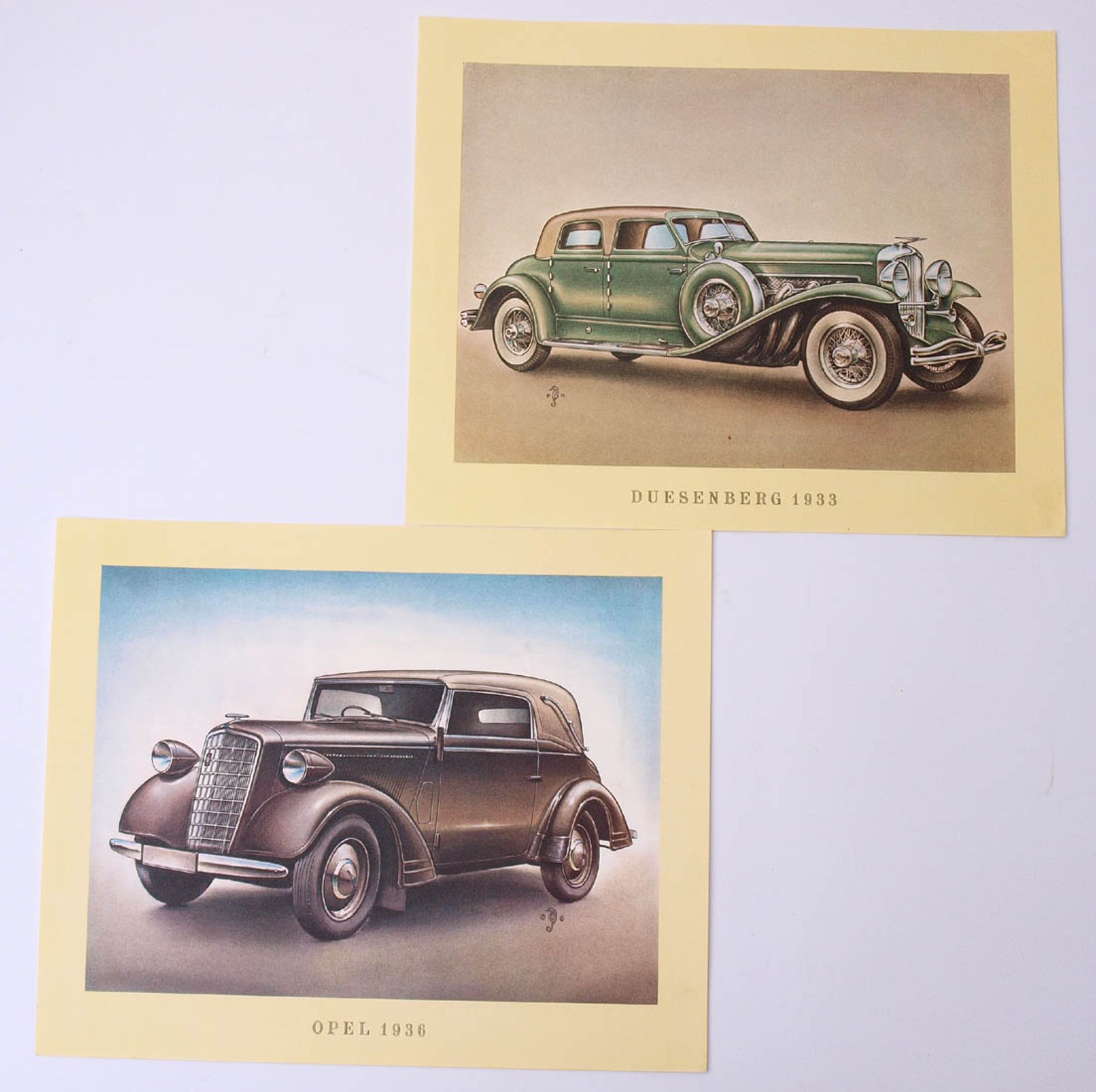 Konvolut AutomobilBildermappe "Automobilsport", Aral, 50er Jahre; ca. 170 Originalbilder aus den - Bild 2 aus 2