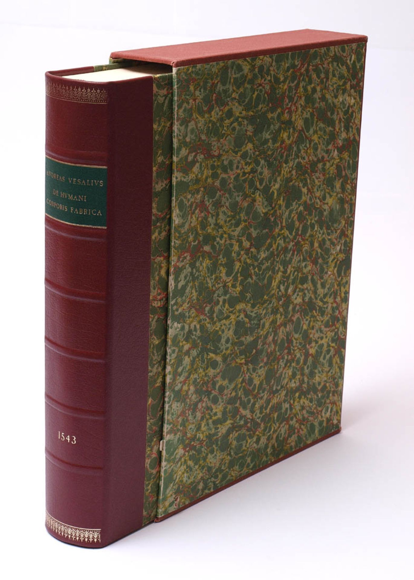 Vesalius, Andreas: De humani corporis fabrica libri septemFaksimile der Ausgabe Basel 1543 und