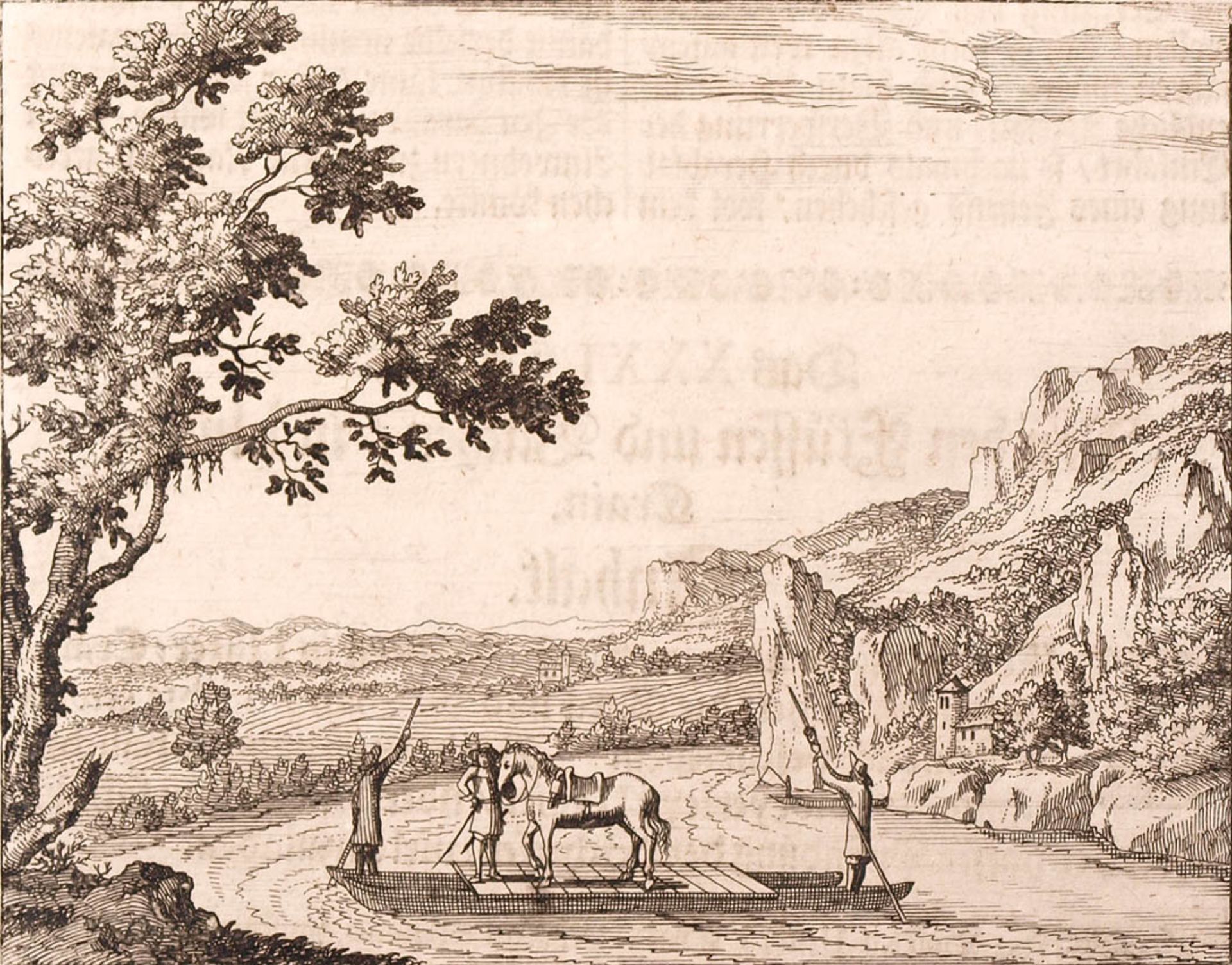Trost, Andreas, 1677 - 1708Sechs Kupferstiche aus der "Vorhergehenden, kurzen Topographia". Leicht - Bild 6 aus 22