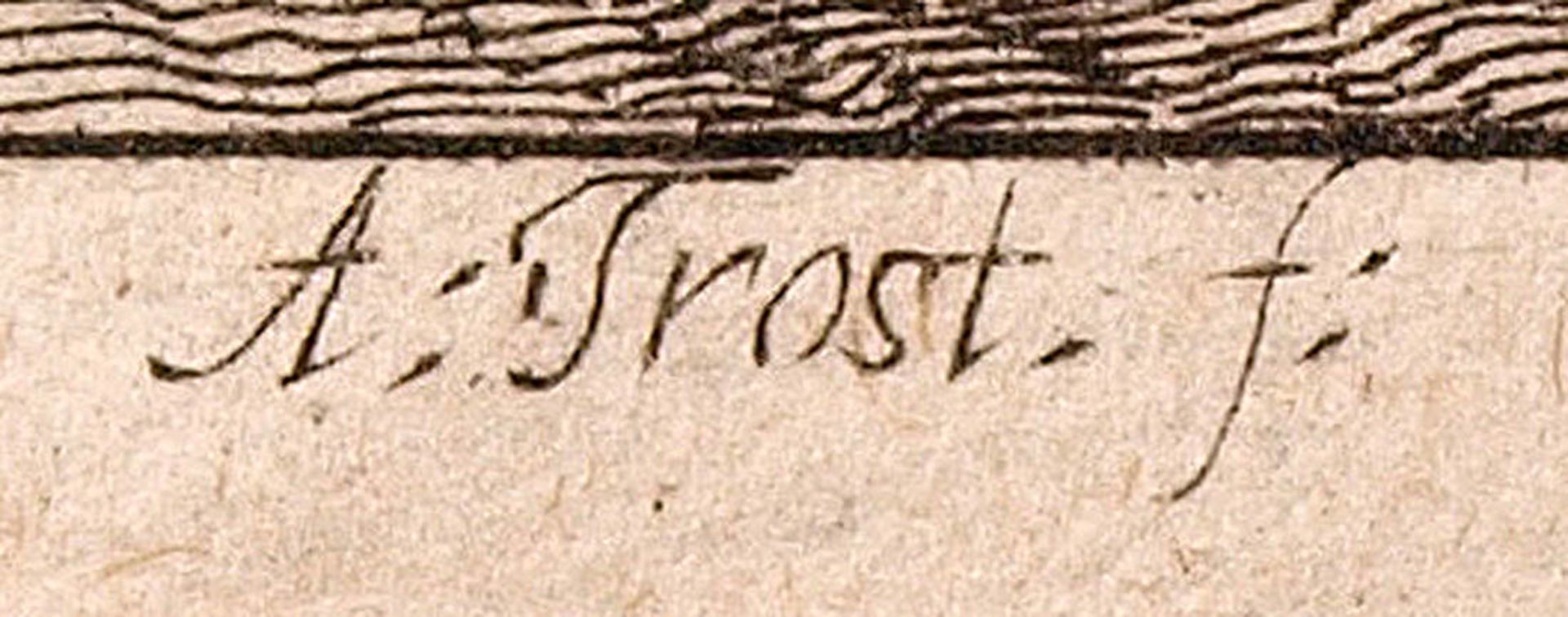 Trost, Andreas, 1677 - 1708Sechs Kupferstiche aus der "Vorhergehenden, kurzen Topographia". Leicht - Bild 10 aus 22