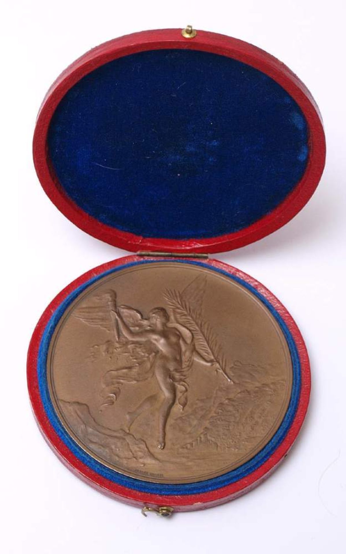 Dubois, Alphée, 1831 - 1905Medaille zur ersten Schweizer Bundesfeier im Jahr 1891. Bronze, verso