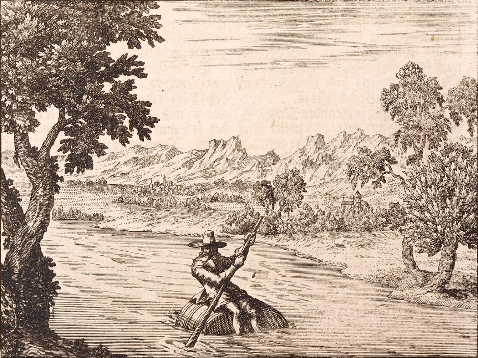 Trost, Andreas, 1677 - 1708Sechs Kupferstiche aus der "Vorhergehenden, kurzen Topographia". Leicht - Bild 16 aus 22