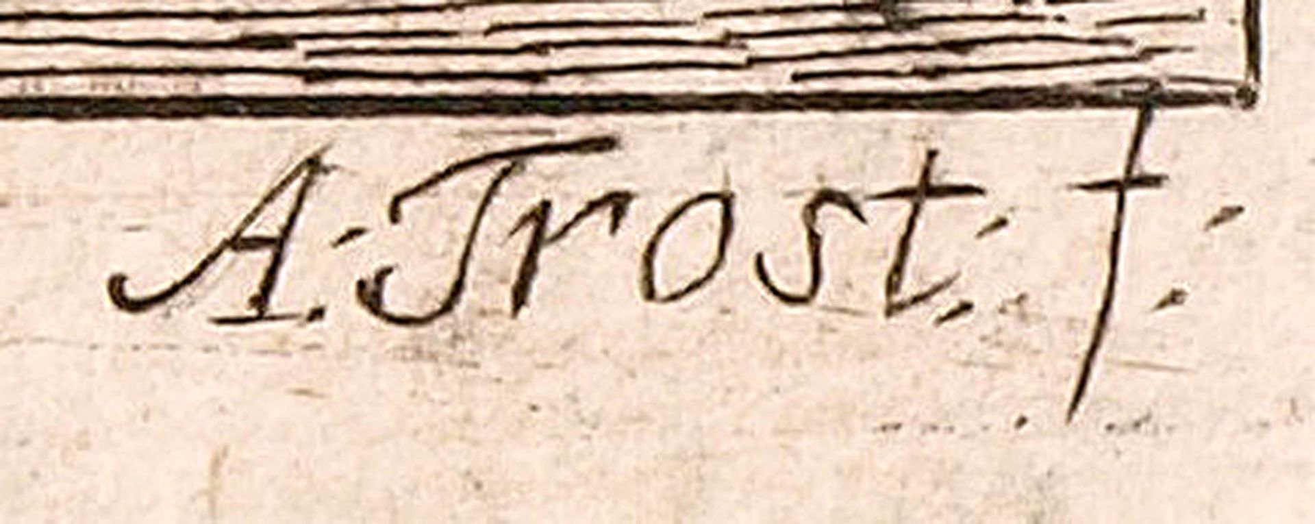 Trost, Andreas, 1677 - 1708Sechs Kupferstiche aus der "Vorhergehenden, kurzen Topographia". Leicht - Bild 22 aus 22
