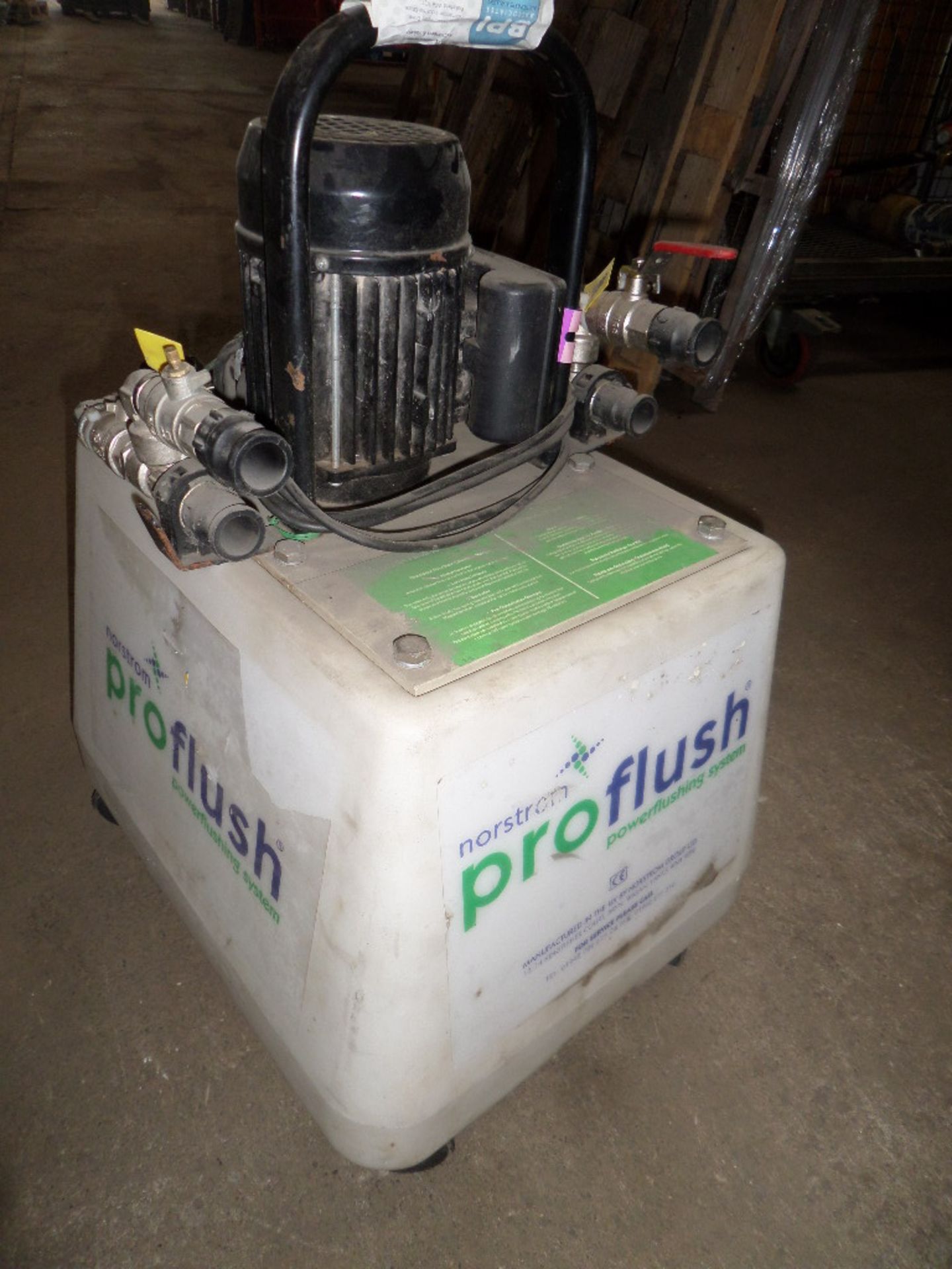 NORSTROM PRO FLUSH {016369} CENTRAL HEATING FLUSHER 240v 13amp connection and power is there when te - Image 2 of 3